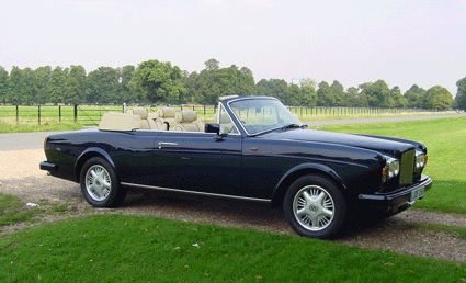 Bentley Continental Convertible from 1991.